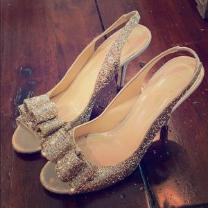 Kate Spade Glitter Heels